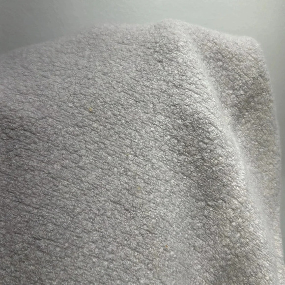 Eileen Fisher Boucle Wool Knit Long Coat Boxy Fit Knee Length Gray New * Size XL - Picture 11 of 11